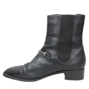 Gucci Tom Ford Period Horsebit Side Gore Short Boots Shoes Leather